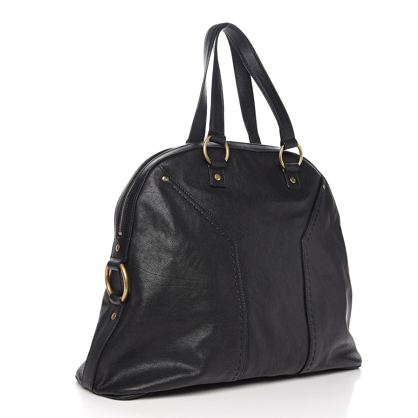 Calfskin Oversized Muse Black