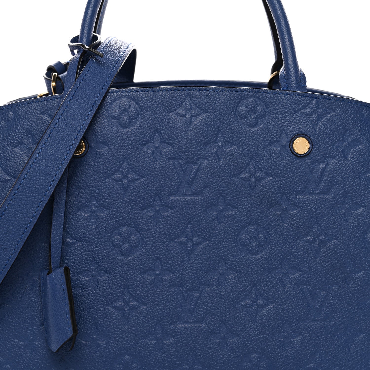 Louis Vuitton Empreinte Montaigne MM Denim 1828234 – FASHIONPHILE