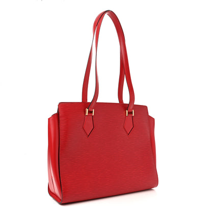 Louis Vuitton Epi Dupleix Red 3 of 9