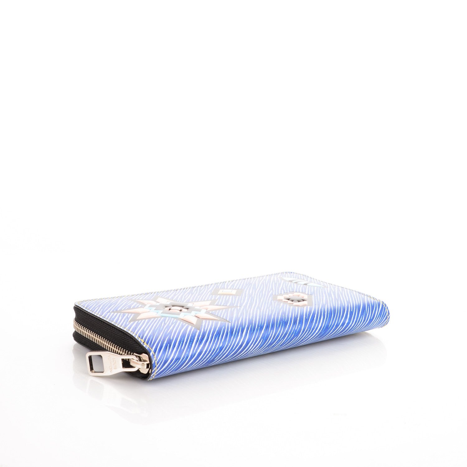 Louis Vuitton Epi Azteque Zippy Wallet Denim Light 4 of 7