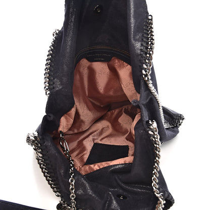 Stella McCartney Shaggy Deer Big Falabella Tote Navy 5 of 11