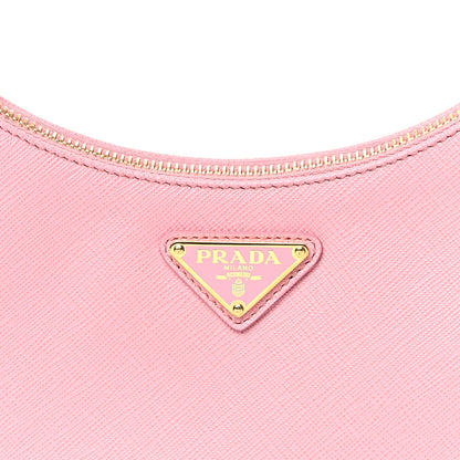 Prada Saffiano Lux Mini Re-Edition Shoulder Bag Petalo 8 of 10