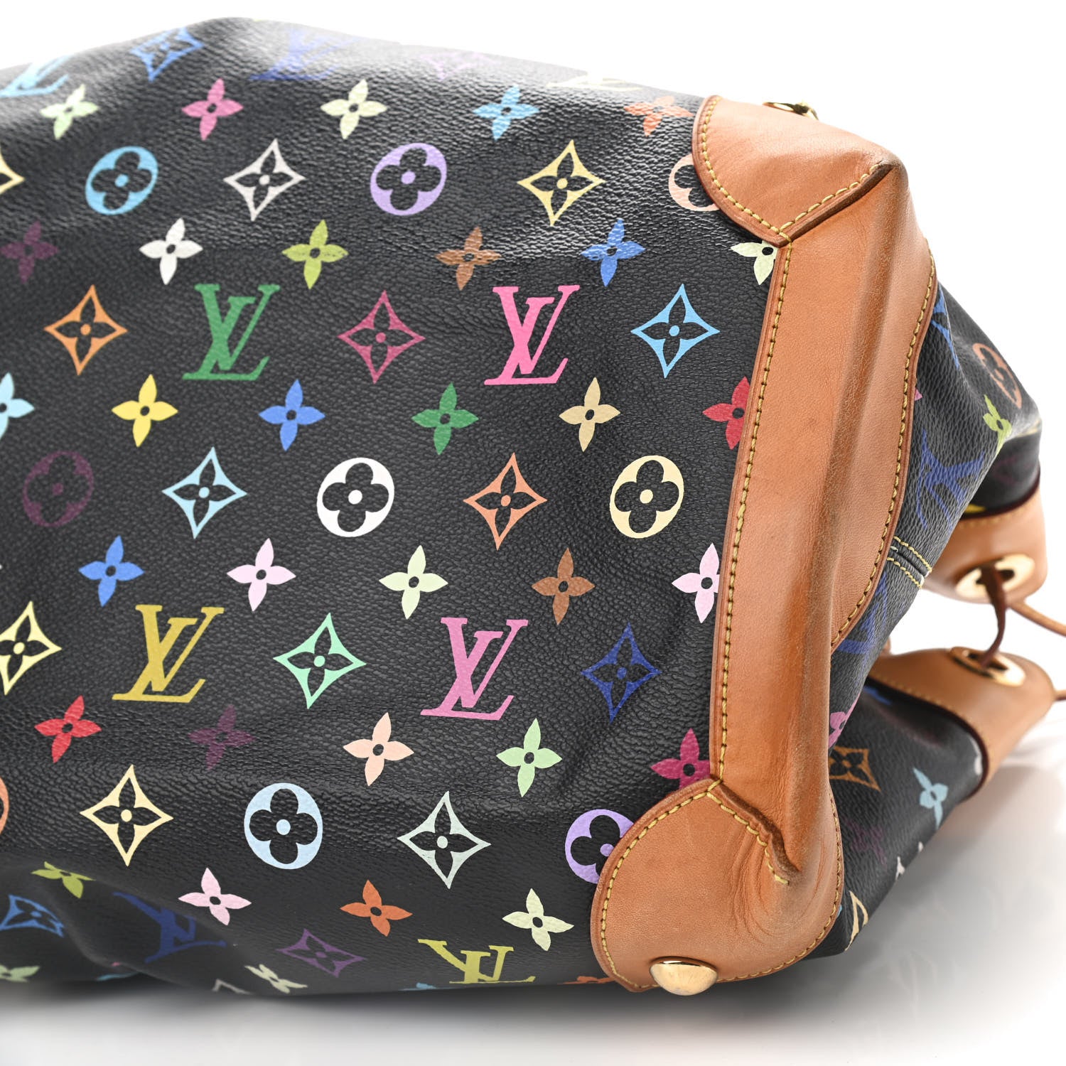 Louis Vuitton Monogram Multicolor Ursula Black 8 of 9