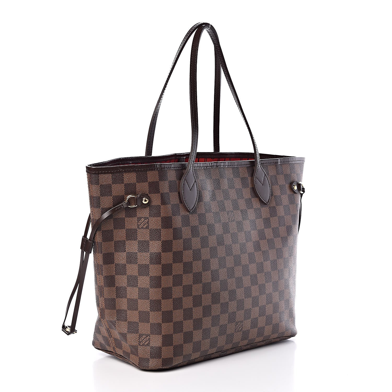 Louis Vuitton Damier Ebene Neverfull MM 3 of 9