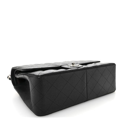 Chanel Caviar Quilted Jumbo Double Flap Black 4 of 10