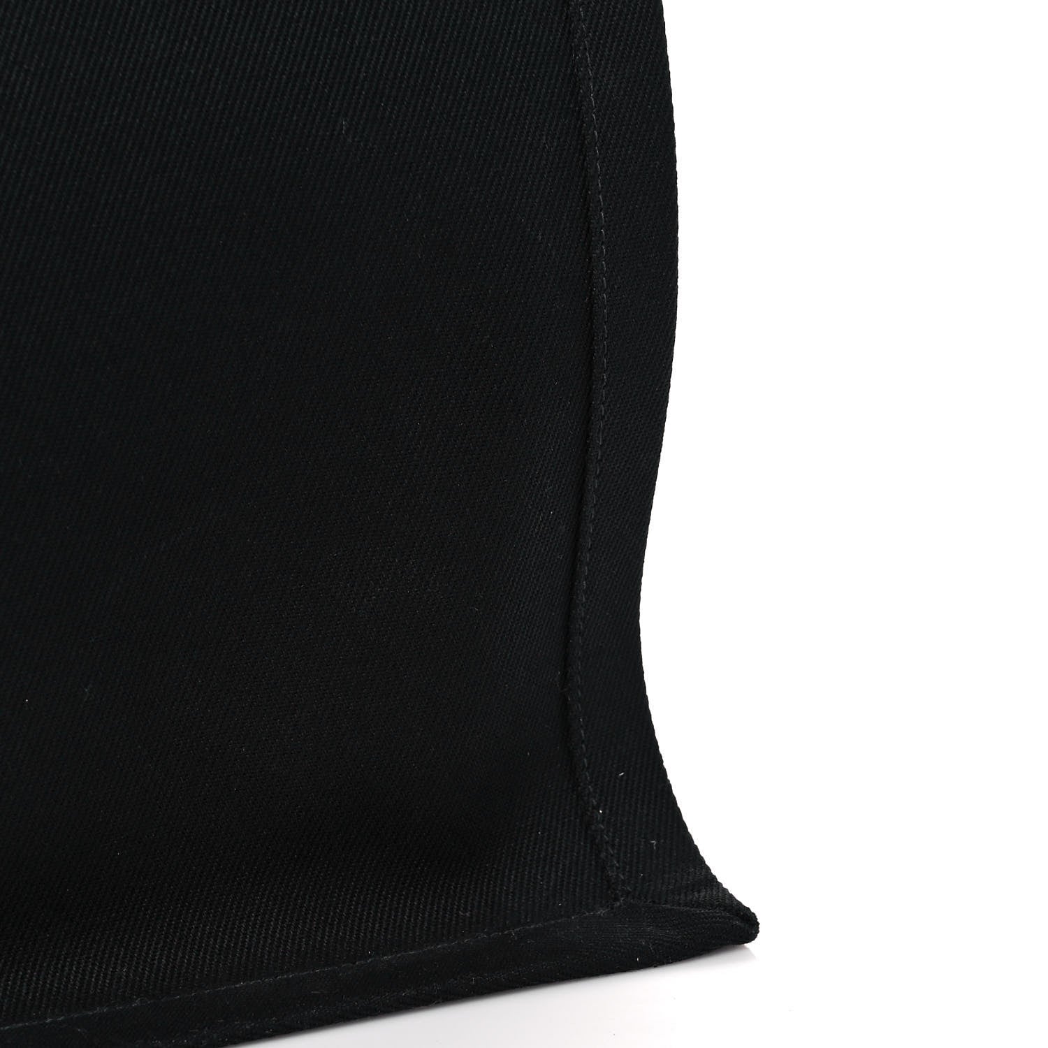 Saint Laurent Linen Calfskin Rive Gauche Tote Black 10 of 11