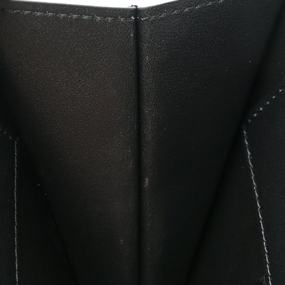 Chanel Patent Calfskin Resin Quilted CC Heart Clutch With Chain Black 15 of 16