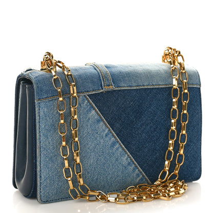 Dolce & Gabbana Denim DG Girls Shoulder Bag Blue 2 of 8