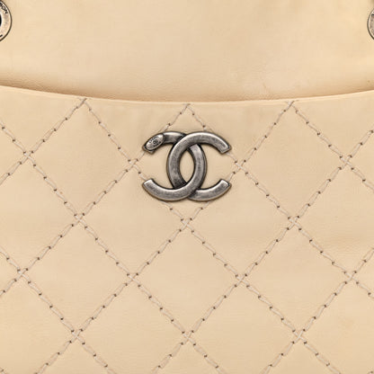 Chanel Calfskin Medium Stitch It Tote Beige 10 of 13