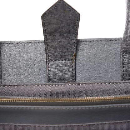 Fendi Vitello Elite Petite 2Jours Tote Grigio Grigio Chiaro 16 of 16