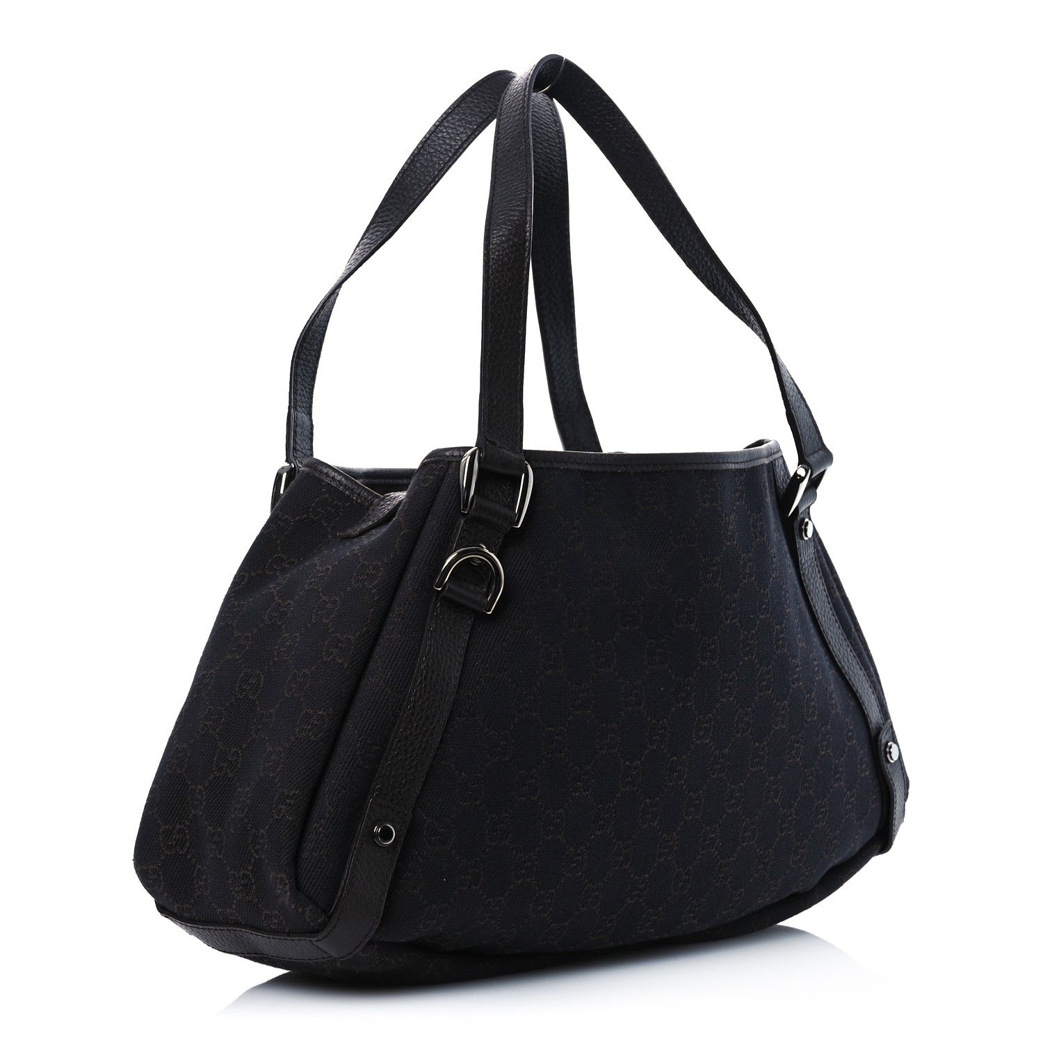 Gucci Monogram Medium Abbey Shoulder Bag Chocolate 3 of 13