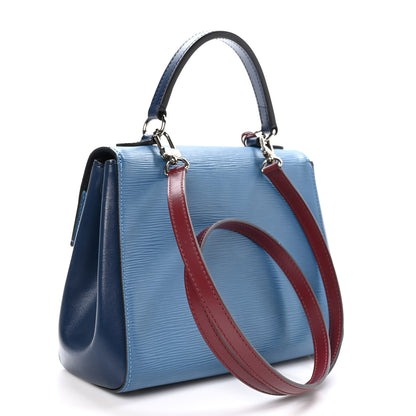 Louis Vuitton Epi Cluny BB Cyan Indigo Fuchsia 3 of 11