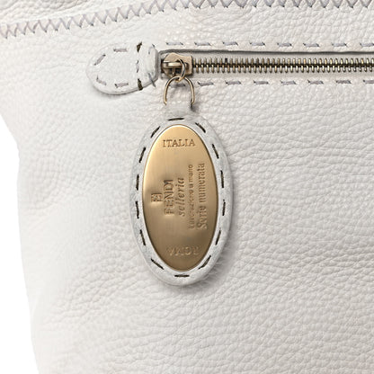 Fendi Cuoio Romano Selleria Tote White 9 of 15