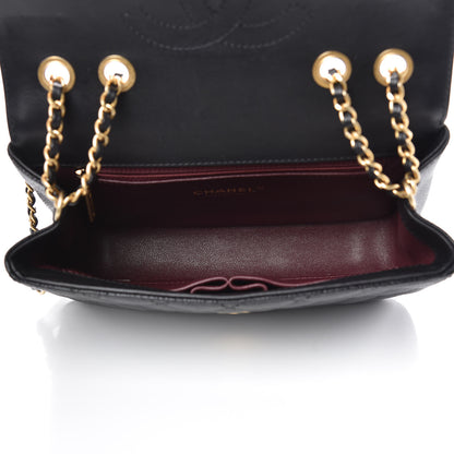 Chanel Caviar Quilted Small CC Filigree Flap Black 5 of 11