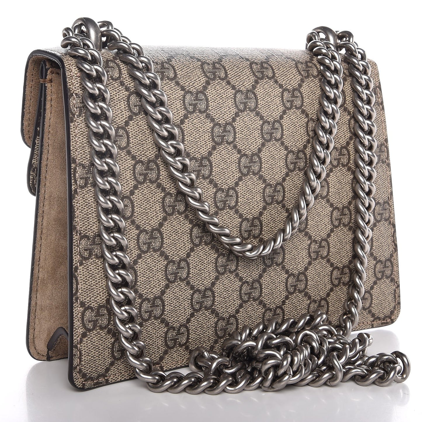 GG Supreme Monogram Mini Dionysus Shoulder Bag Taupe