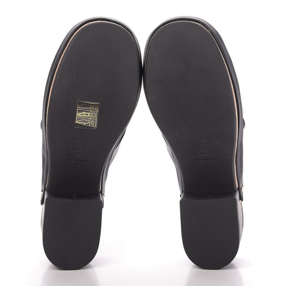 Chanel Calfskin CC Turn Lock Clogs 35 Black 5 of 12