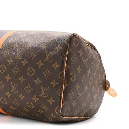 Louis Vuitton Monogram My LV Heritage Speedy 40 Orange Navy 19 of 19