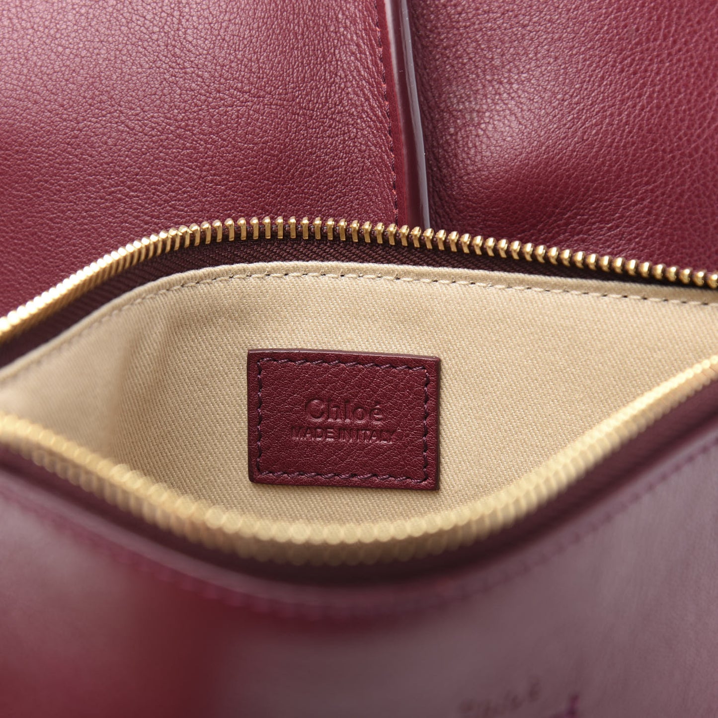 Smooth Calfskin Medium Vick Tote Burnt Brown