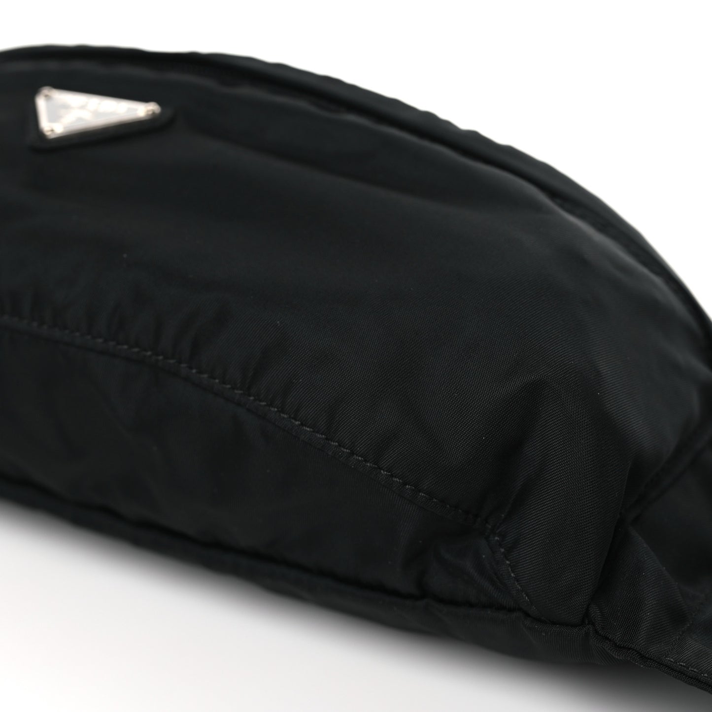 Tessuto Nylon Montagna Belt Bag Black