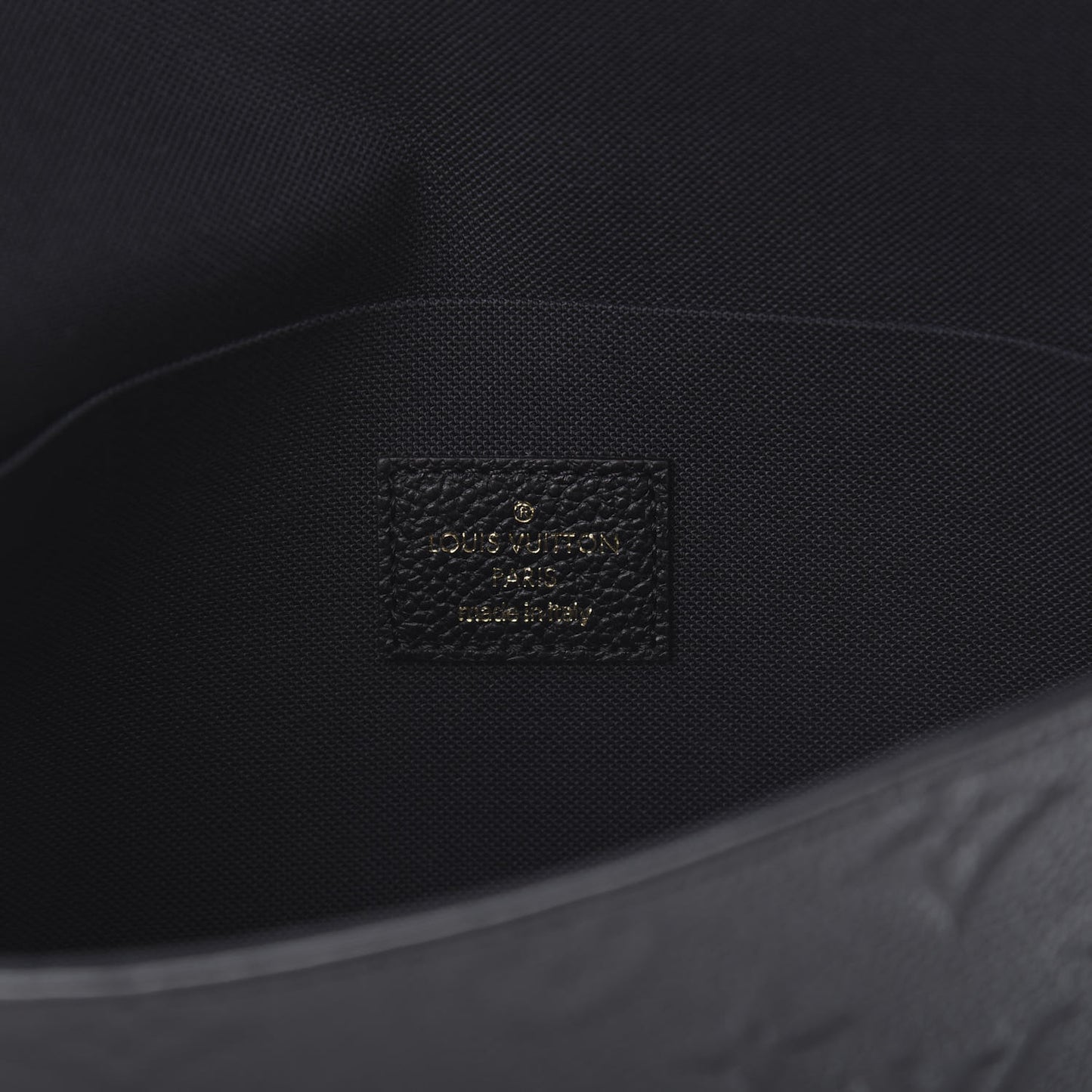 Empreinte Pochette Felicie Chain Wallet Black