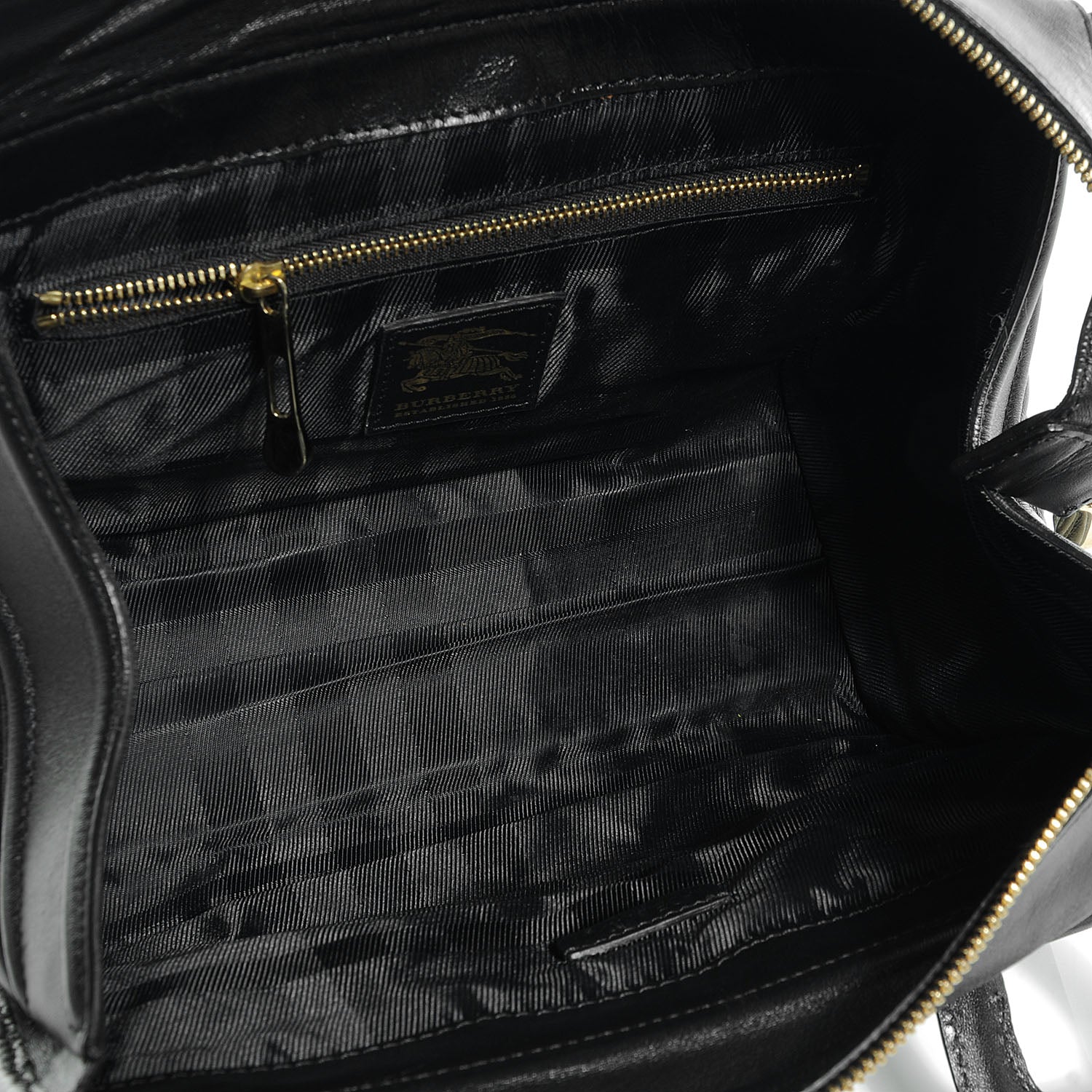 Burberry Leather Quilted Mini Manor Bag Black 56177 – FASHIONPHILE
