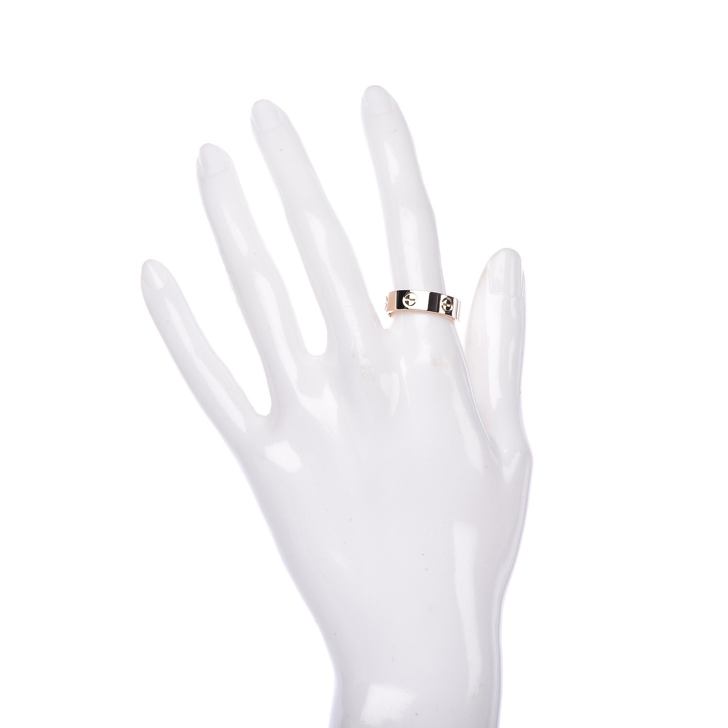 18K Pink Gold 5.5mm LOVE Ring 55 7.25