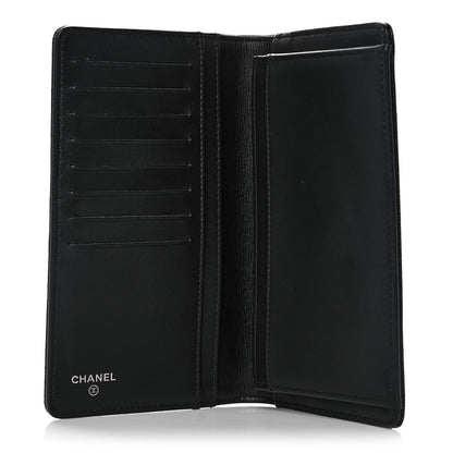 Chanel Caviar Quilted Boy Yen Wallet Black 7 of 13