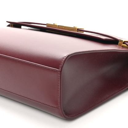 Saint Laurent Smooth Calfskin Manhattan Shoulder Bag Rouge Legion 10 of 11