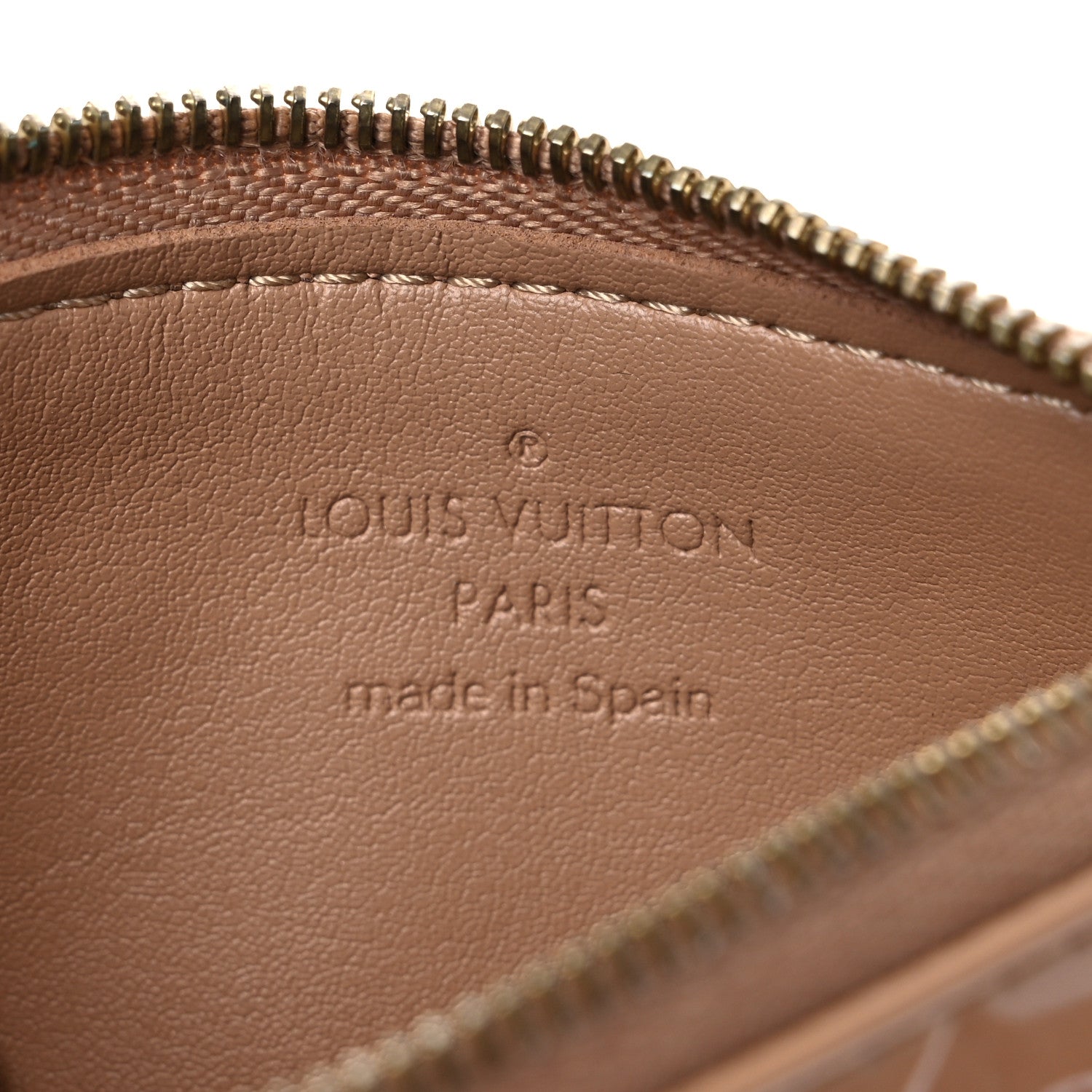 Louis Vuitton Vernis Key Pouch Noisette 6 of 11