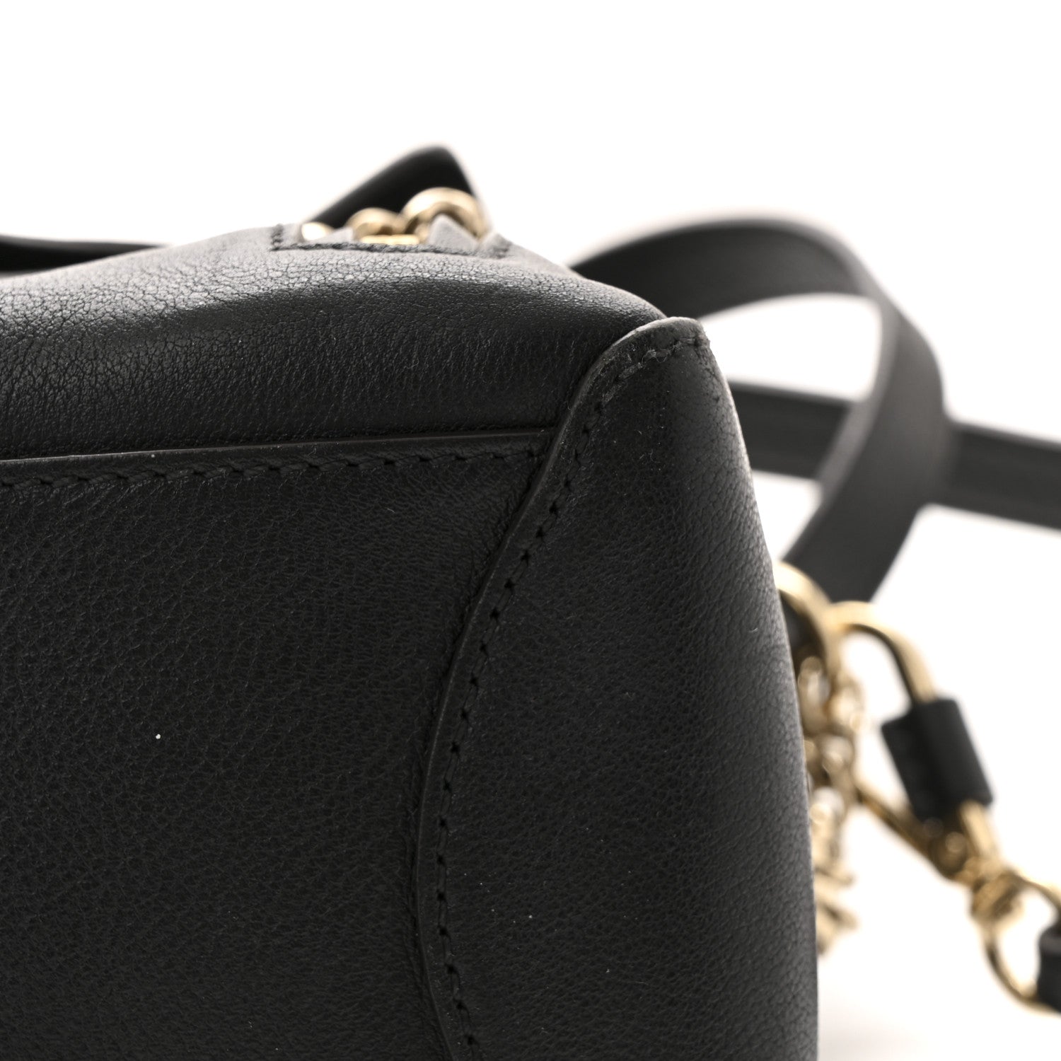 Chloe Calfskin Small Faye Day Shoulder Bag Black 13 of 18