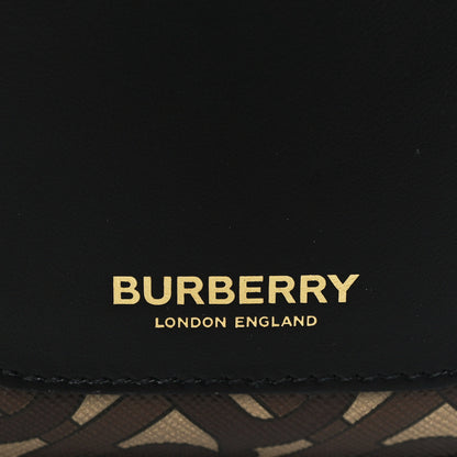 Burberry E-Canvas Monogram TB Anne Phone Case With Strap Bridle Brown 5 of 5