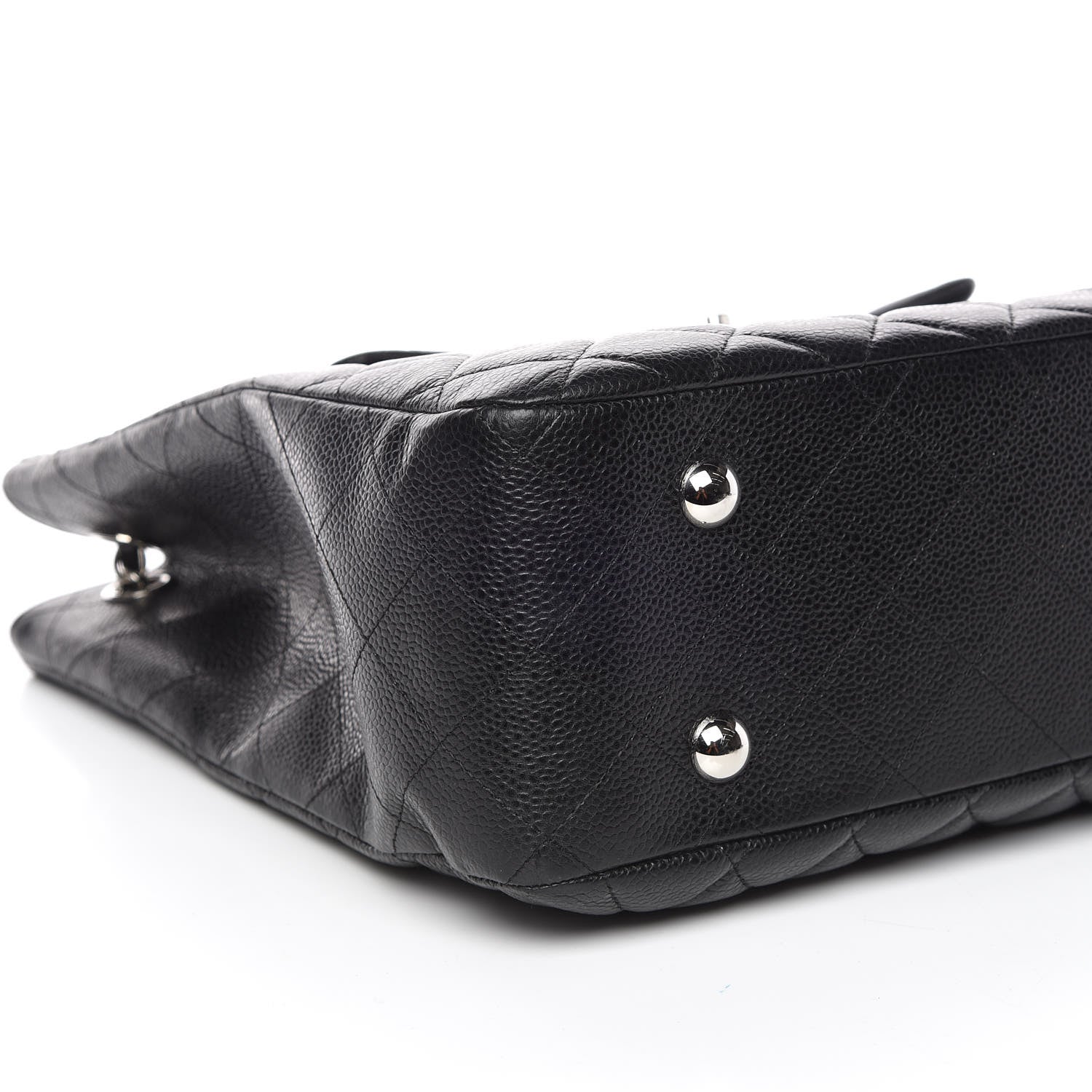 Chanel Caviar Quilted Large Shopping Tote Black 5 of 9