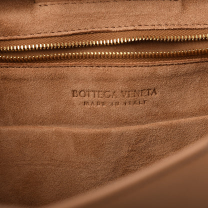 Bottega Veneta Grained Calfskin Maxi Intrecciato Arco 33 Caramel 8 of 10