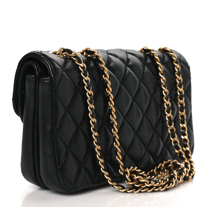 Chanel Lambskin Quilted Small CC Chic Flap Black 3 of 10