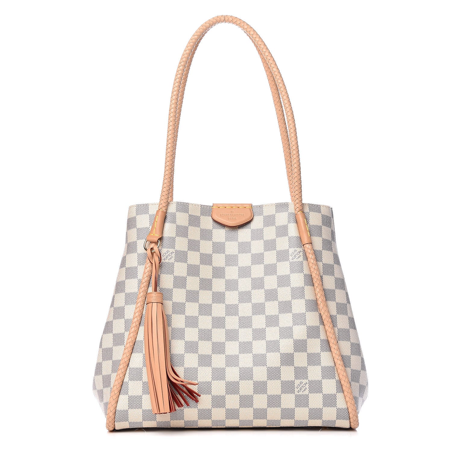 Louis Vuitton Damier Azur Propriano Rose Ballerine 1 of 12
