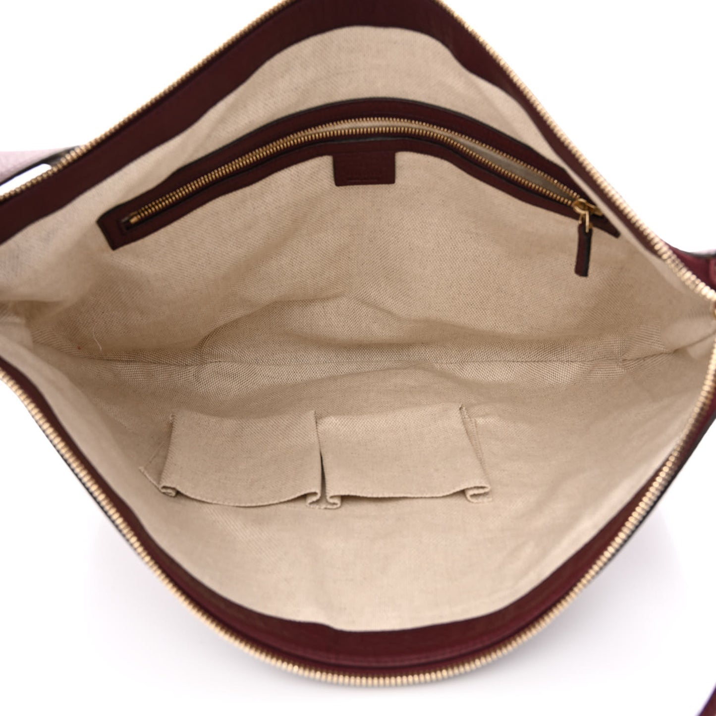 Pebbled Calfskin Medium Soho Hobo Scarlatto