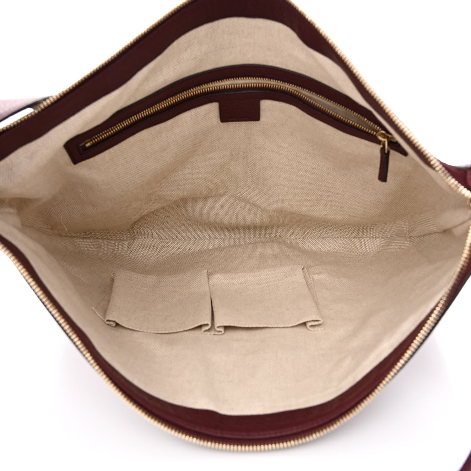 Gucci Pebbled Calfskin Medium Soho Hobo Scarlatto 5 of 11