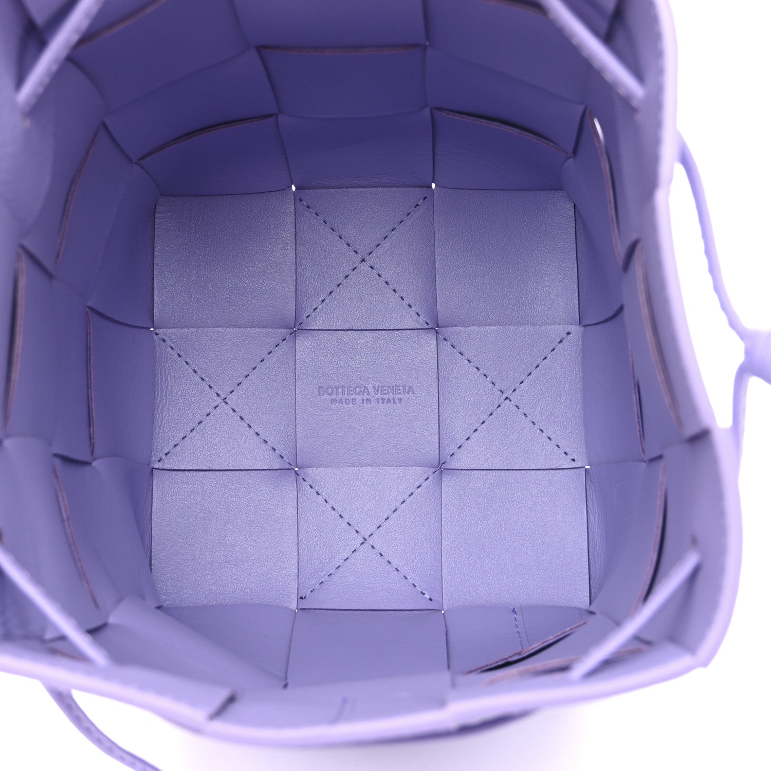 Bottega Veneta Nappa Maxi Intrecciato Small Cassette Bucket Bag Wisteria 5 of 9