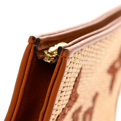 Louis Vuitton Raffia Monogram Giant Toiletry Pouch 26 Tan 7 of 7