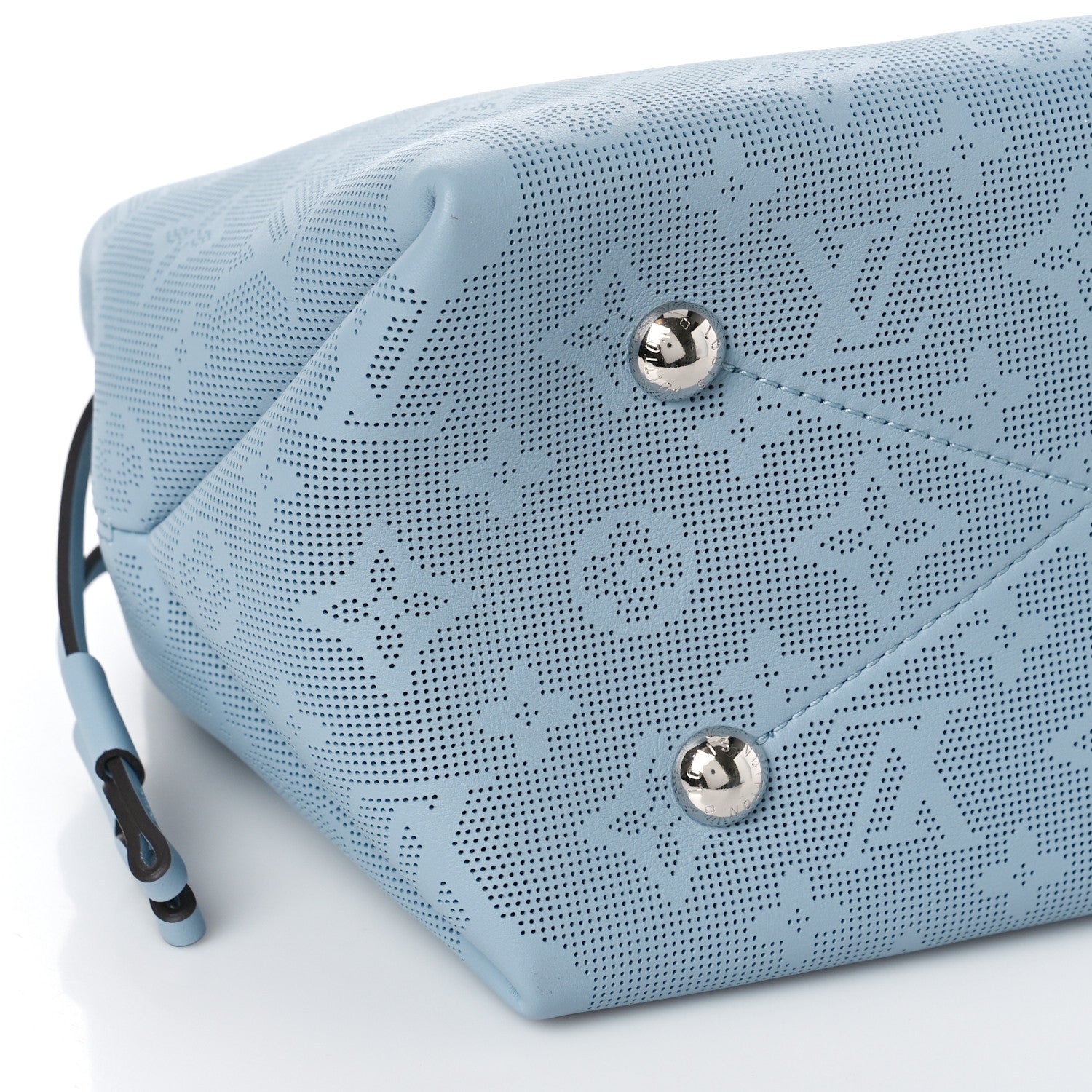 Louis Vuitton Calfskin Reverse Mahina Bella Horizon Blue 9 of 9
