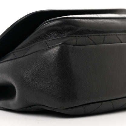 Chanel Calfskin Stitched Small Covered CC Flap Bag Black 9 of 11