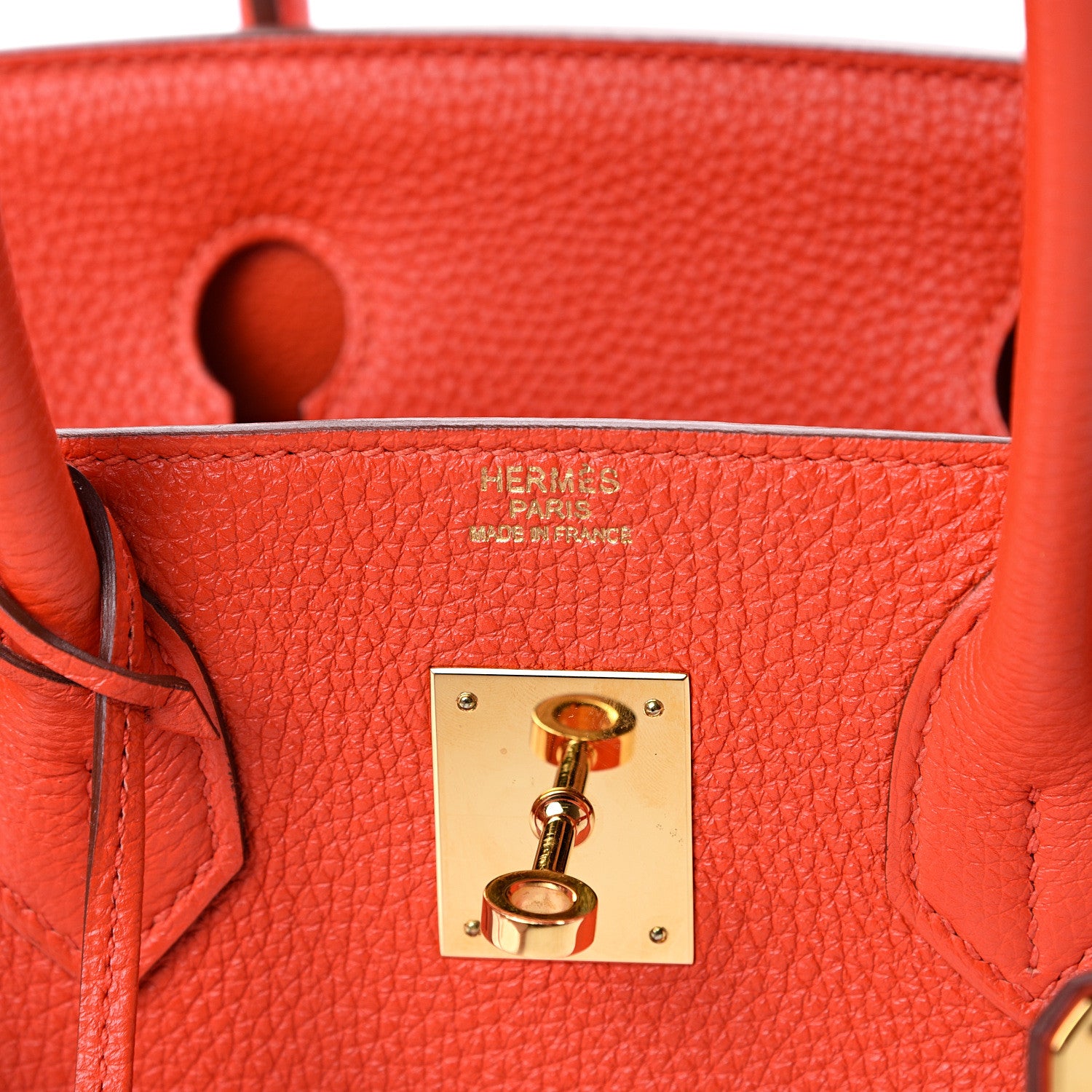 Hermes Togo Birkin 30 Capucine 5 of 15