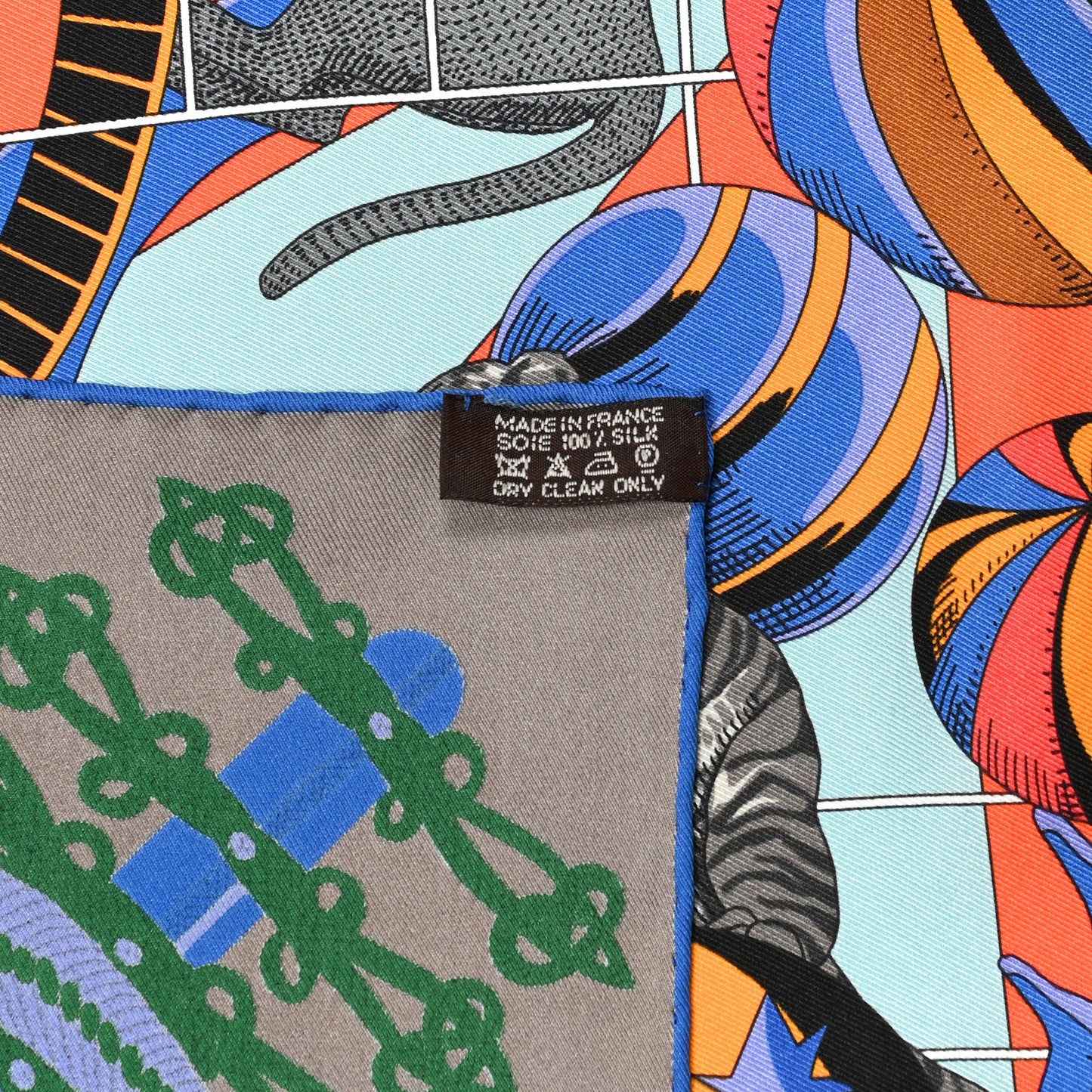 Silk Geant Patchwork Shawl 140 Multicolore