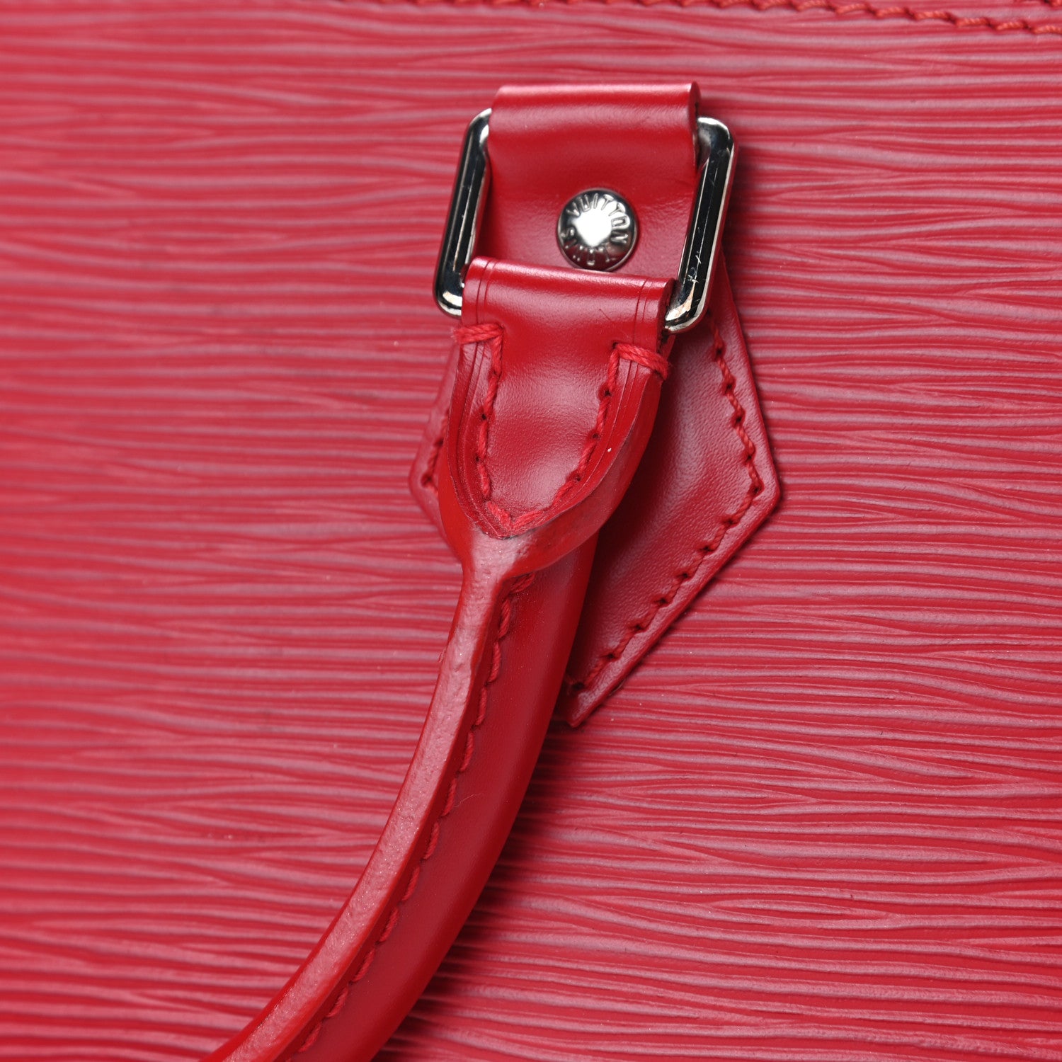 Louis Vuitton Epi Alma PM Castillan Red 10 of 10