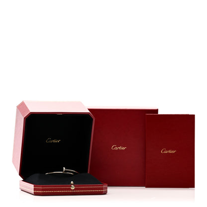 Cartier 18K Yellow Gold Diamond Small Juste Un Clou Bracelet 16 4 of 4