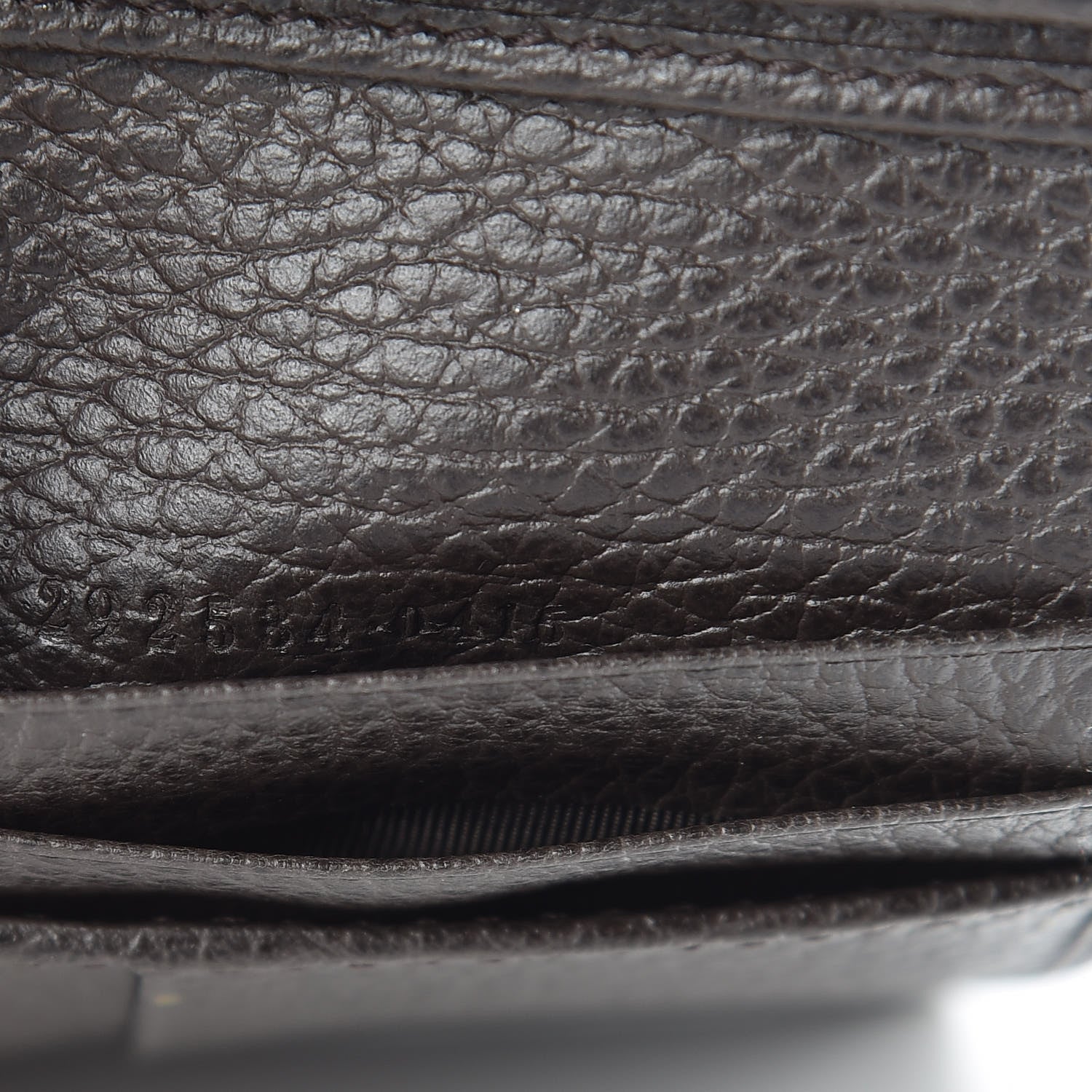 Gucci Monogram Bi-Fold Wallet Dark Brown 8 of 9