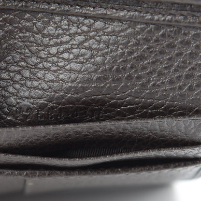 Gucci Monogram Bi-Fold Wallet Dark Brown 8 of 9