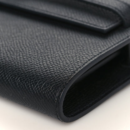 Hermes Epsom Kelly Wallet To Go Black 8 of 8