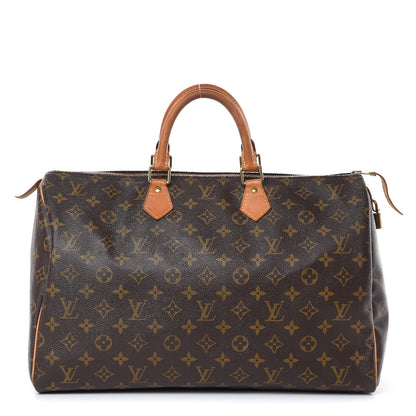 Louis Vuitton Monogram Speedy 40 1 of 15