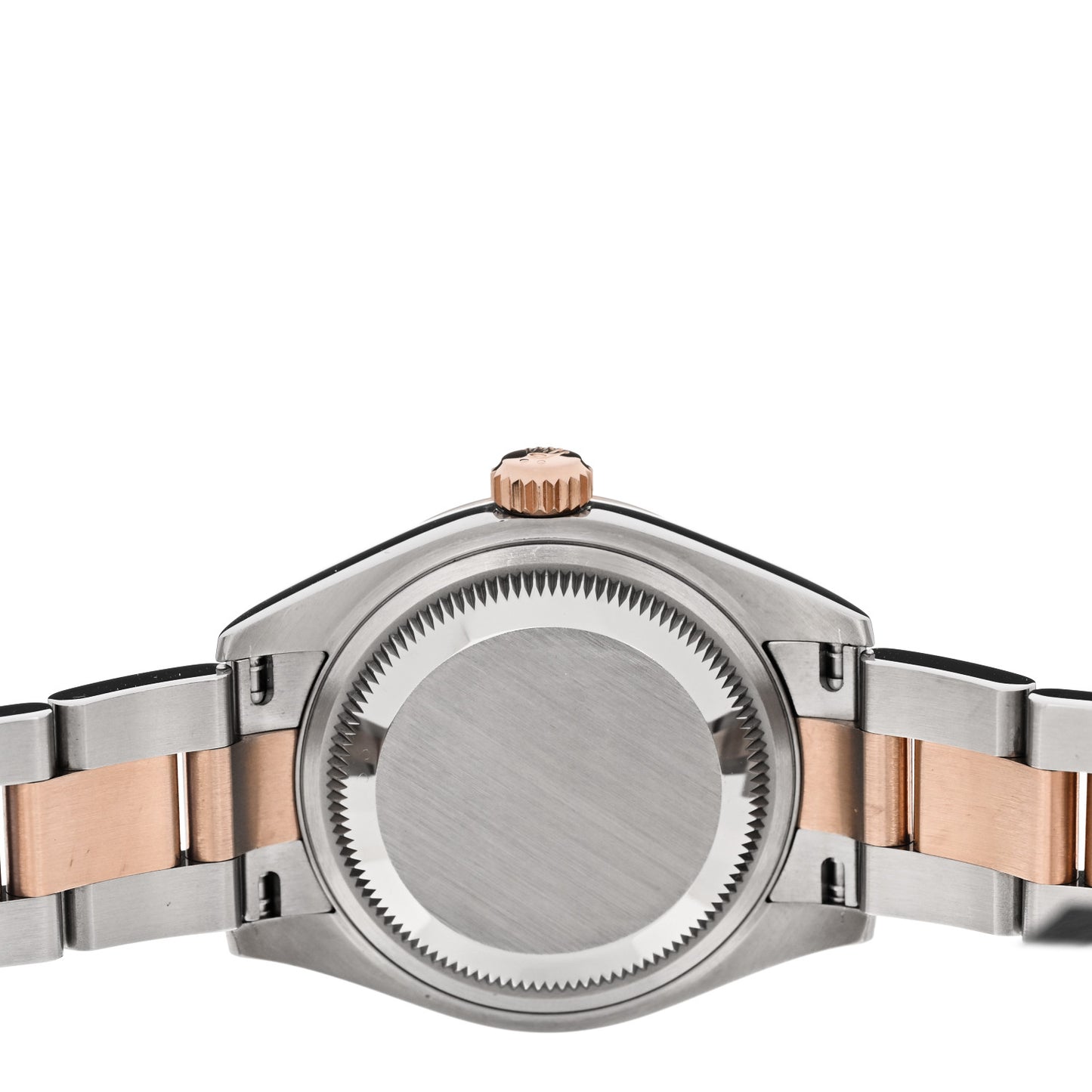 Stainless Steel 18K Everose Gold 28mm Oyster Perpetual Datejust Watch Chocolate Roman 279171